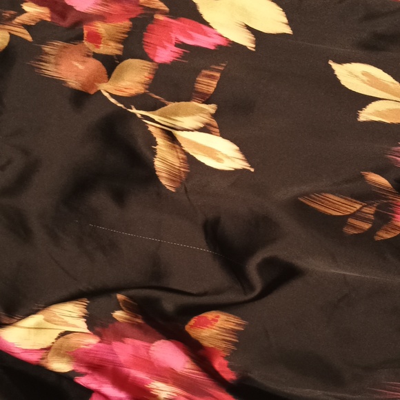 Torrid Pink and Black Watercolor Floral Suit sz 0 - Picture 10 of 16